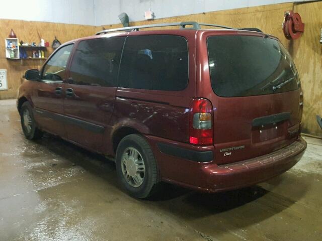 1GNDX13E13D176019 - 2003 CHEVROLET VENTURE LU BURGUNDY photo 3