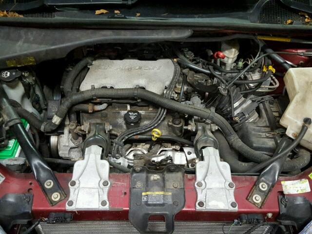 1GNDX13E13D176019 - 2003 CHEVROLET VENTURE LU BURGUNDY photo 7