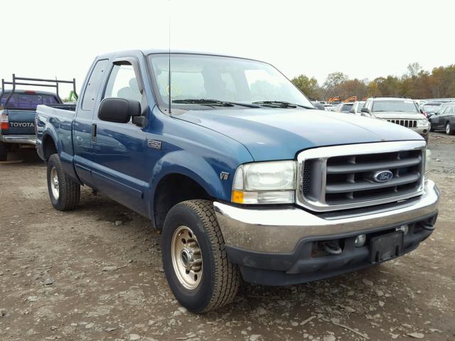 3FTNX21L32MA01956 - 2002 FORD F250 GREEN photo 1