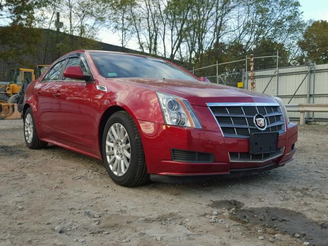 1G6DC5EG3A0120133 - 2010 CADILLAC CTS RED photo 1