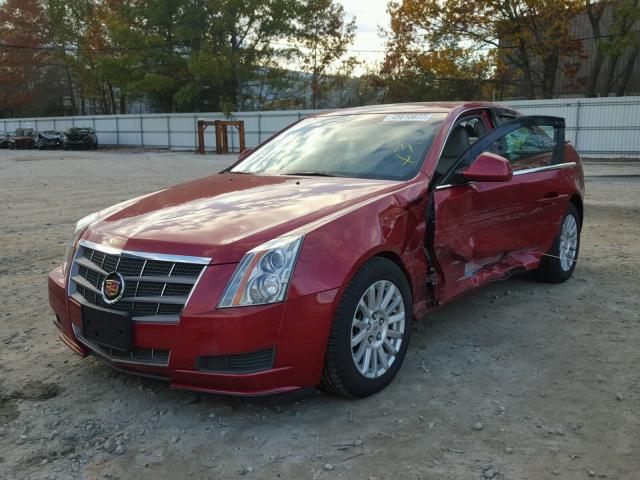 1G6DC5EG3A0120133 - 2010 CADILLAC CTS RED photo 2