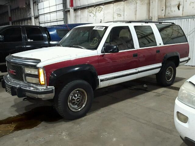 1GKGK26K6PJ712406 - 1993 GMC SUBURBAN K RED photo 2