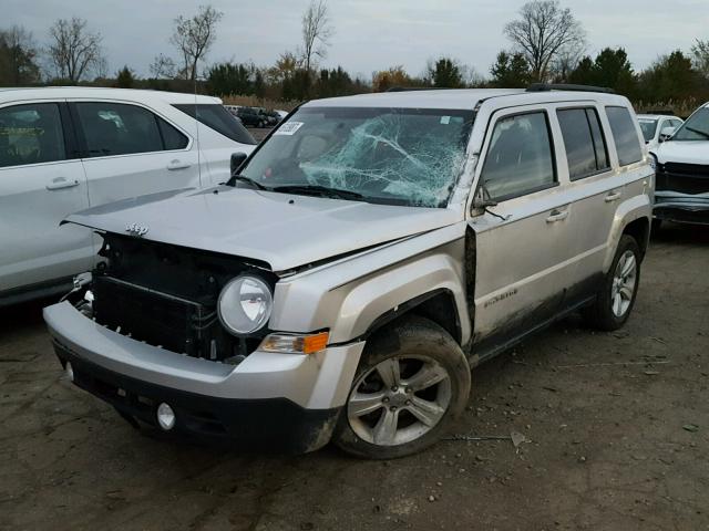 1C4NJPFBXCD673007 - 2012 JEEP PATRIOT LA SILVER photo 2