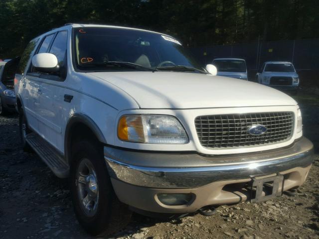 1FMFU18L91LA14056 - 2001 FORD EXPEDITION WHITE photo 1