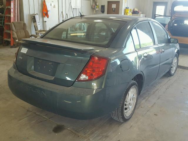 1G8AK55F77Z135856 - 2007 SATURN ION LEVEL GREEN photo 4