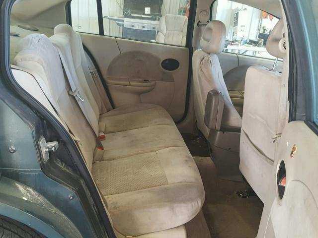 1G8AK55F77Z135856 - 2007 SATURN ION LEVEL GREEN photo 6