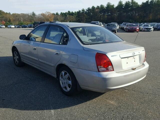 KMHDN46D16U235735 - 2006 HYUNDAI ELANTRA GL GRAY photo 3