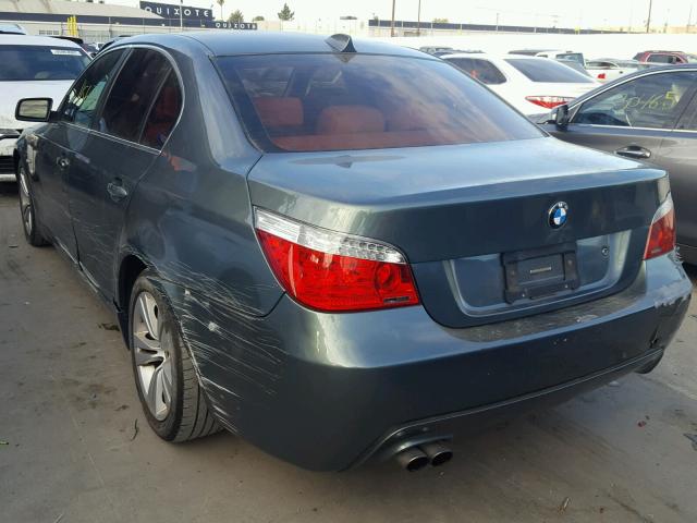 WBANU53559C117936 - 2009 BMW 528 GREEN photo 3