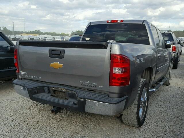 3GCPKSE74CG284226 - 2012 CHEVROLET SILVERADO GRAY photo 4