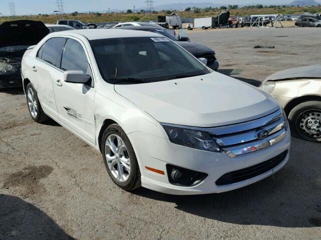 3FAHP0HA4CR238276 - 2012 FORD FUSION SE WHITE photo 1