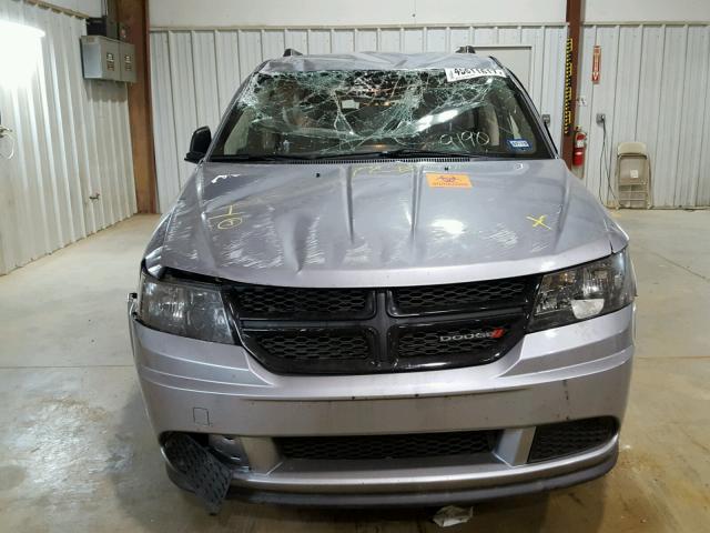 3C4PDCAB8HT619190 - 2017 DODGE JOURNEY SE CHARCOAL photo 7