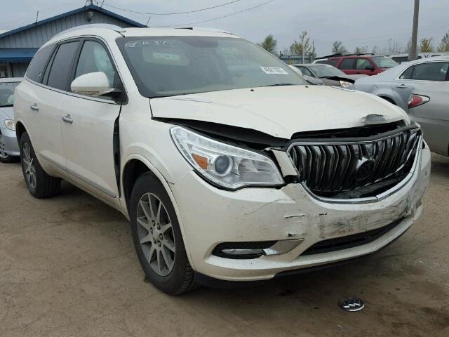 5GAKRCKDXDJ225656 - 2013 BUICK ENCLAVE WHITE photo 1