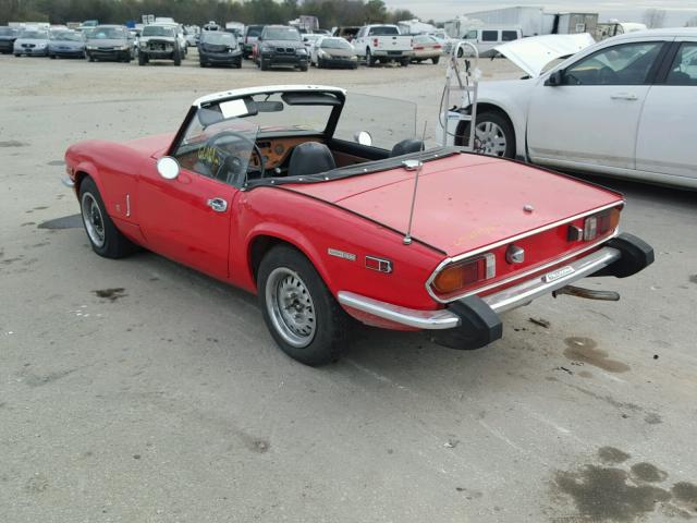 FM14192U - 1974 TRIUMPH CAR SPITFIRE RED photo 3