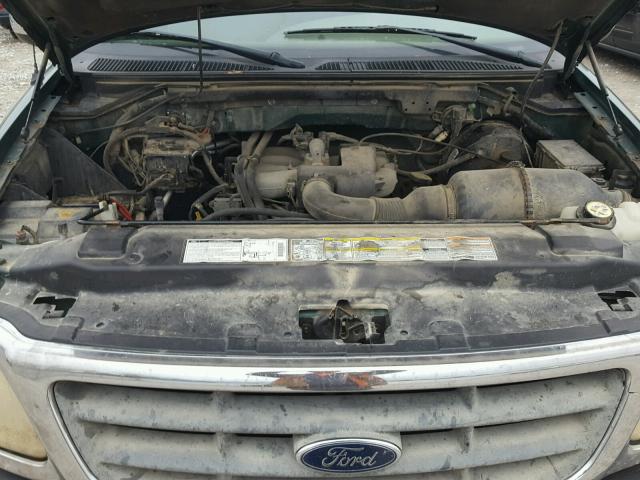 1FTZX1728YNC14345 - 2000 FORD F150 GREEN photo 7