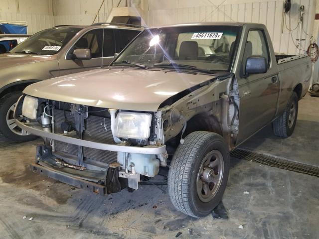 1N6DD21S4YC396636 - 2000 NISSAN FRONTIER X TAN photo 2