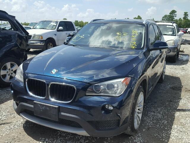 WBAVM1C57EVW48241 - 2014 BMW X1 SDRIVE2 BLUE photo 2