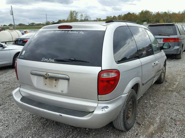 1A4GJ45R37B202124 - 2007 CHRYSLER TOWN & COU SILVER photo 4