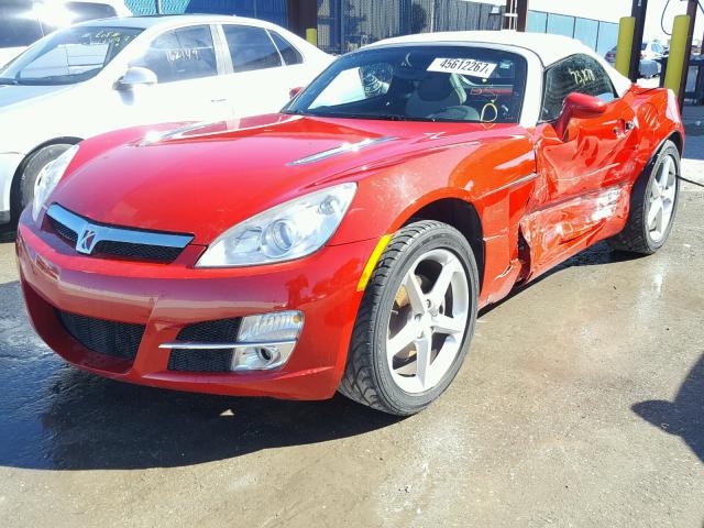 1G8MB35B07Y127571 - 2007 SATURN SKY RED photo 2