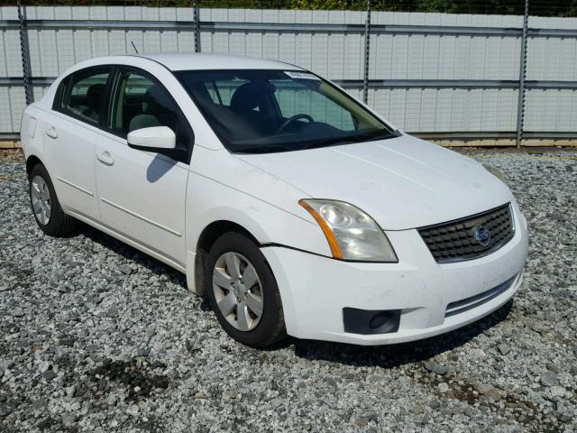 3N1AB61E47L670310 - 2007 NISSAN SENTRA 2.0 WHITE photo 1