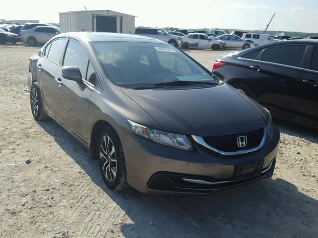 2HGFB2F8XDH527348 - 2013 HONDA CIVIC EX CHARCOAL photo 1