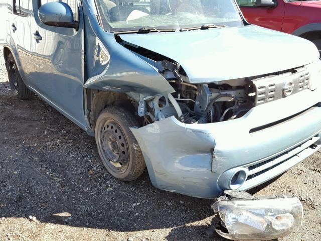 JN8AZ2KR9BT200382 - 2011 NISSAN CUBE BASE BLUE photo 9