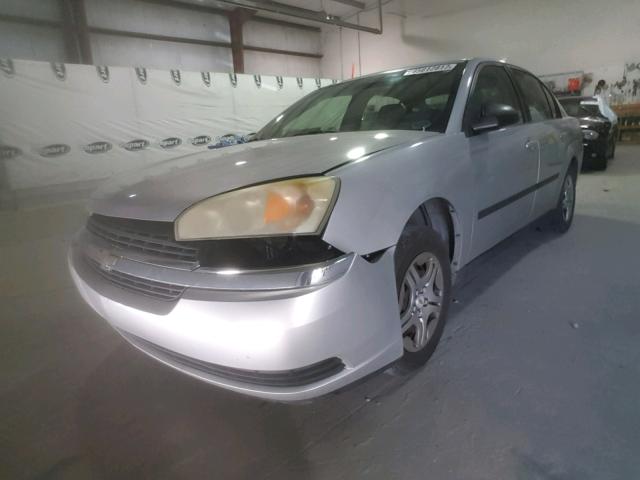 1G1ZS52F25F285443 - 2005 CHEVROLET MALIBU SILVER photo 2