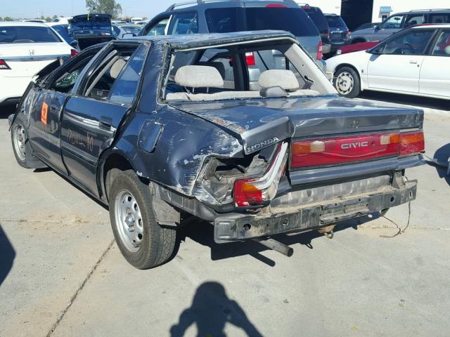 1HGED3547LA084678 - 1990 HONDA CIVIC DX GRAY photo 3