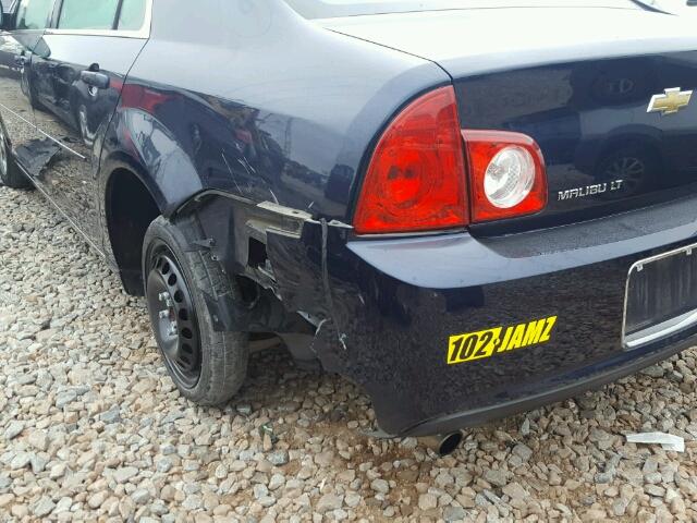 1G1ZC5E09AF190019 - 2010 CHEVROLET MALIBU 1LT ლურჯი ფოტო 9