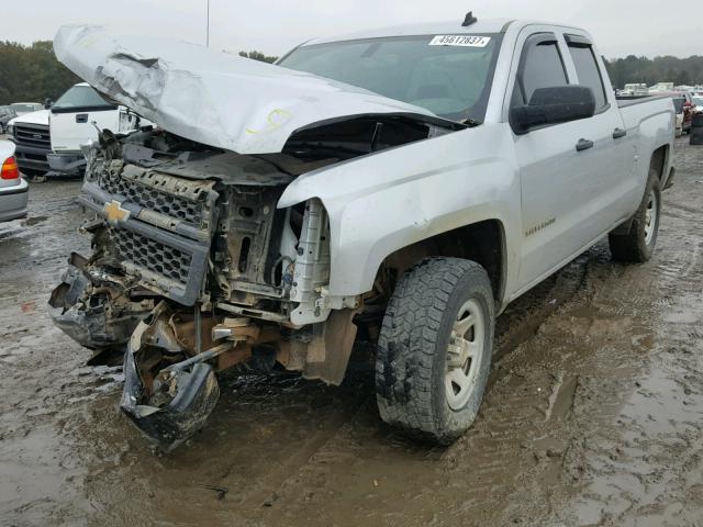 1GCVKPEC5EZ223939 - 2014 CHEVROLET SILVERADO SILVER photo 2