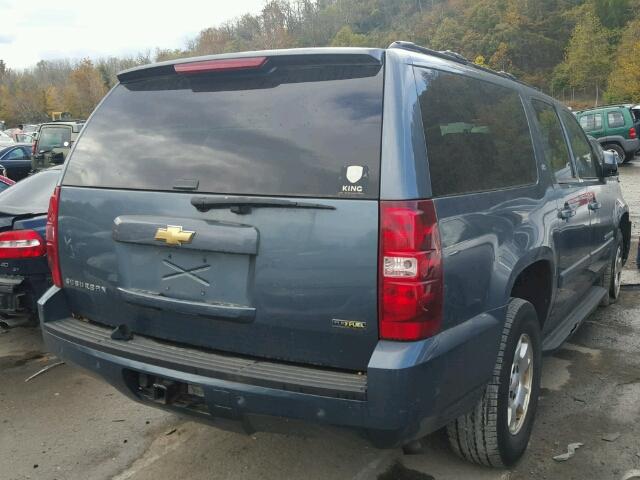 1GNFK26369R226321 - 2009 CHEVROLET SUBURBAN K BLUE photo 4