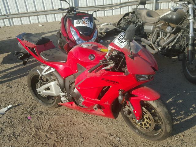 JH2PC4010DK600024 - 2013 HONDA CBR600 RED photo 1