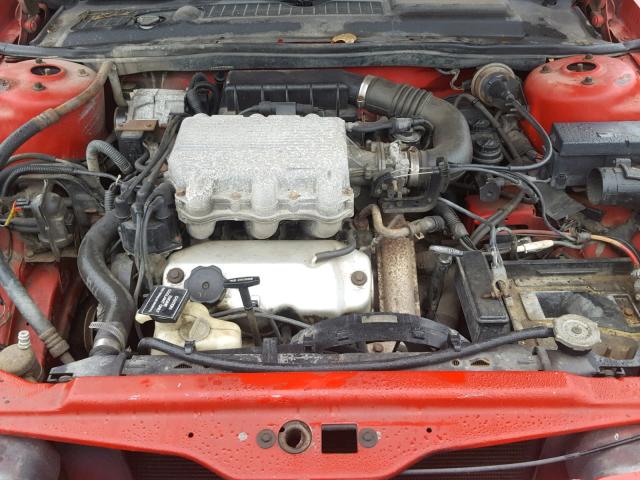 1C3XU4533PF676824 - 1993 CHRYSLER LEBARON 红色 照片 7