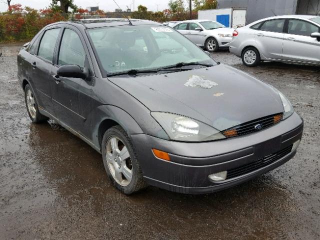 1FAFP38374W149889 - 2004 FORD FOCUS ZTS GRAY photo 1