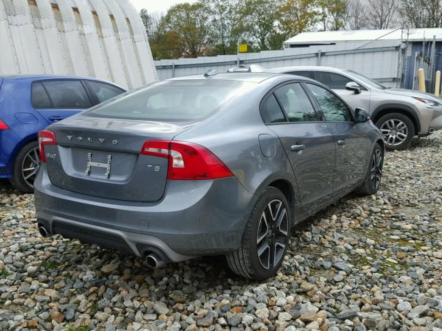 YV126MFL7H2422308 - 2017 VOLVO S60 GRAY photo 4