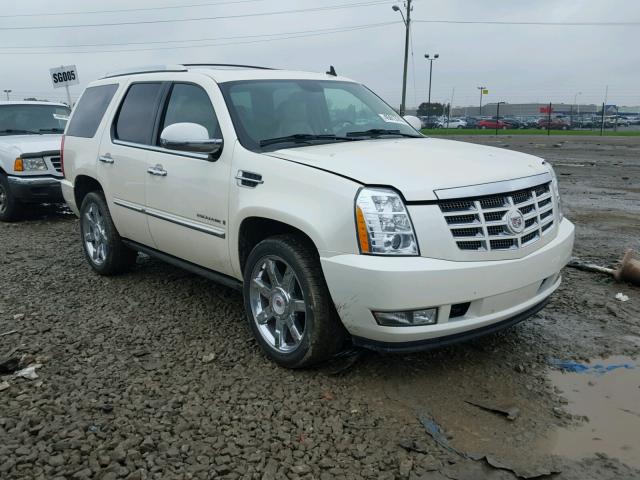 1GYFK23219R236012 - 2009 CADILLAC ESCALADE L WHITE photo 1