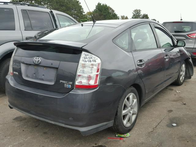 JTDKB20U983373324 - 2008 TOYOTA PRIUS GRAY photo 4