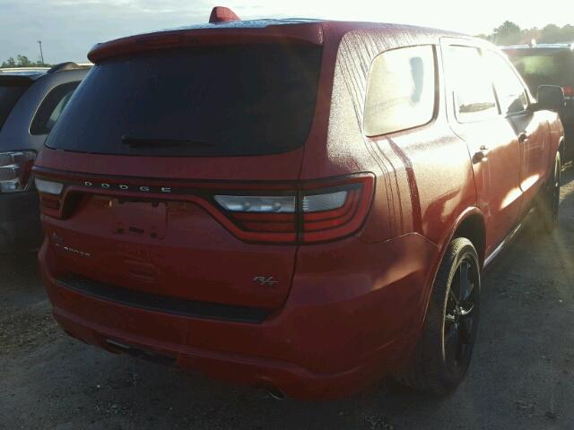 1C4SDHCT0GC466795 - 2016 DODGE DURANGO R/ RED photo 4