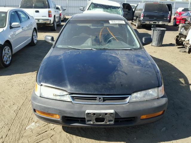 1HGCD5657VA000758 - 1997 HONDA ACCORD EX BLACK photo 9