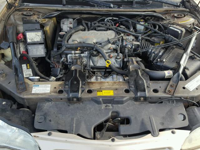 2G1WW12E2Y9195651 - 2000 CHEVROLET MONTE CARL ოქროსფერი ფოტო 7