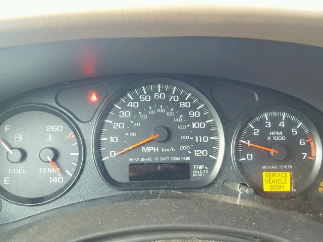 2G1WW12E2Y9195651 - 2000 CHEVROLET MONTE CARL ოქროსფერი ფოტო 8