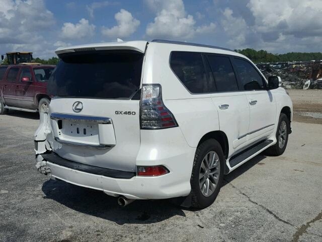 JTJJM7FX1G5131342 - 2016 LEXUS GX PREMIUM WHITE photo 4