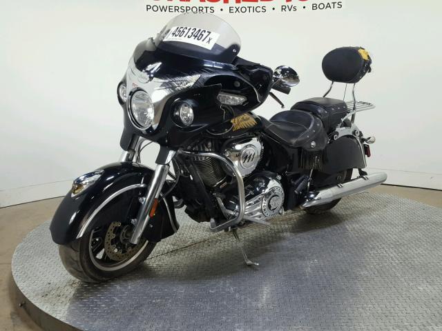 56KTCAAA4F3326676 - 2015 INDIAN MOTORCYCLE CO. CHIEFTAIN BLACK photo 4