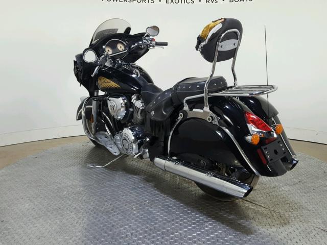 56KTCAAA4F3326676 - 2015 INDIAN MOTORCYCLE CO. CHIEFTAIN BLACK photo 6