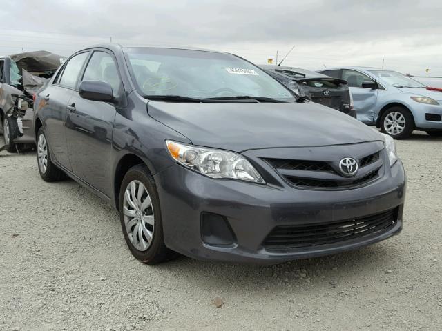 2T1BU4EE3CC836761 - 2012 TOYOTA COROLLA BA CHARCOAL photo 1