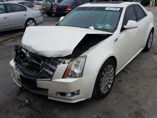 1G6DJ5EG3A0107694 - 2010 CADILLAC CTS PERFOR Weiß Foto 2