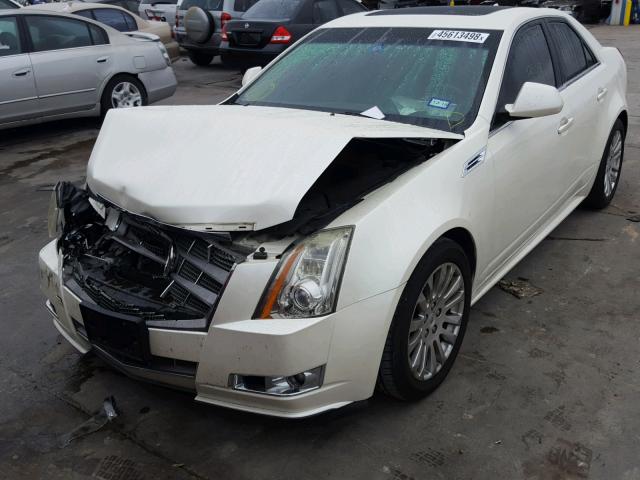 1G6DJ5EG3A0107694 - 2010 CADILLAC CTS PERFOR WHITE photo 2