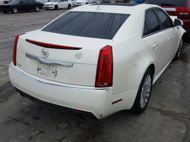 1G6DJ5EG3A0107694 - 2010 CADILLAC CTS PERFOR Weiß Foto 4