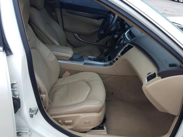 1G6DJ5EG3A0107694 - 2010 CADILLAC CTS PERFOR Weiß Foto 5