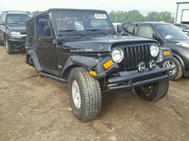 1J4FA69S76P749743 - 2006 JEEP WRANGLER / BLACK photo 1