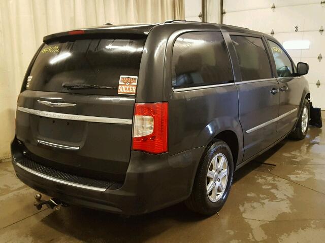 2C4RC1BG5CR282080 - 2012 CHRYSLER TOWN & COU CHARCOAL photo 4